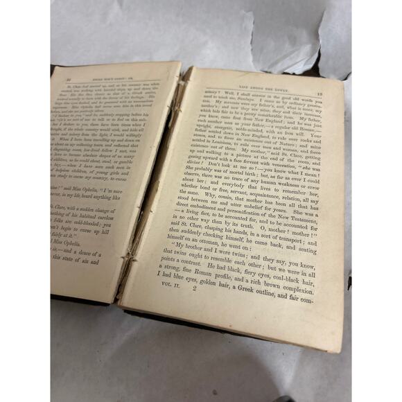 Uncle Tom's Cabin or Life Among the Lowly, Vol II 1852 Harriet Beecher Stowe - Picture 4 of 4